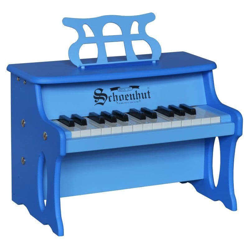Schoenhut Piano 2514BB 25 Key 2 Tone Table Top - 2x Blue
