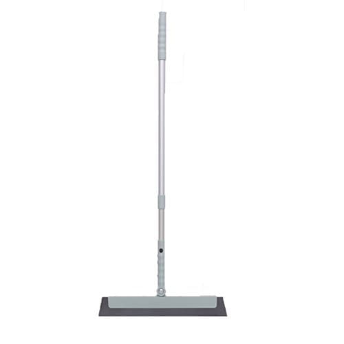 Pinzz Long Handled Telescopic Slim Floor Cleaning Squeegees Scraper for Indoor&amp;Outdoor,Detachable,EVA Head 180 Degree Roating,Ideal Clean Tools for Bathroom Floor,Bathtub,Tile and Corners