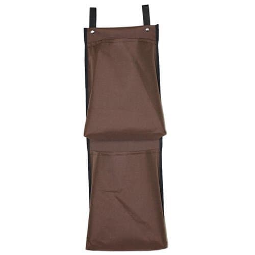 American Supply 2 Pockets Cart Caddy Bag, Brown