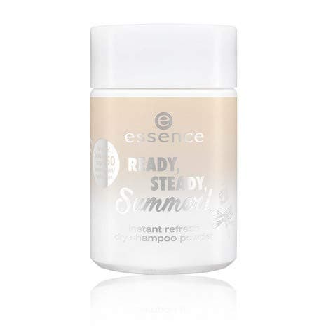 Essence Ready, Steady, Summer. Instant Refresh Dry Shampoo Powder No. 02 The Winner Side of Life 20g Dry Shampoo Fresh Hair in Minutes.