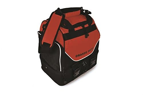 Pro 'Midi' Double Decker Bowls Bag (Red & Black)