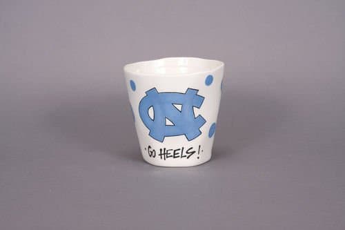 North Carolina Tarheels Wobbly Mug by Magnolia Lane