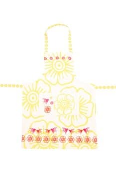 Overbeck Friends Mina yellow &amp;AMP; Tabard Apron, Cooking Apron, yellow