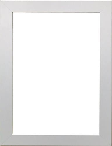 Modern Wood Finish Photo / Picture Frames In Various Sizes (11x8.5'', WHITE)