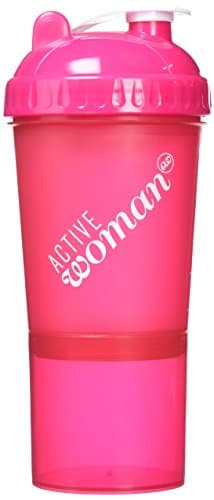 Active Woman Super Multi Shaker (750ml). Includes Compartments For Additional Supplements