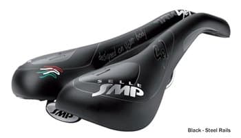 SMP4Bike Selle SMP TRK Gel Gents (Black) ergonomic, comfortable saddle - gel model. No more squashing