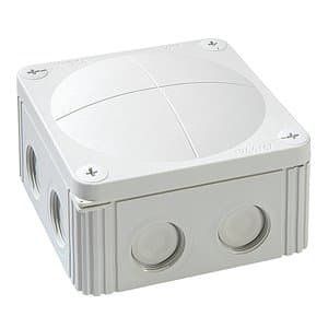 Advanced Wiska Junction Box, Grey, IP66/67, 160mm x 140mm x 81mm (Pack of 1) - (Eco Packaging)