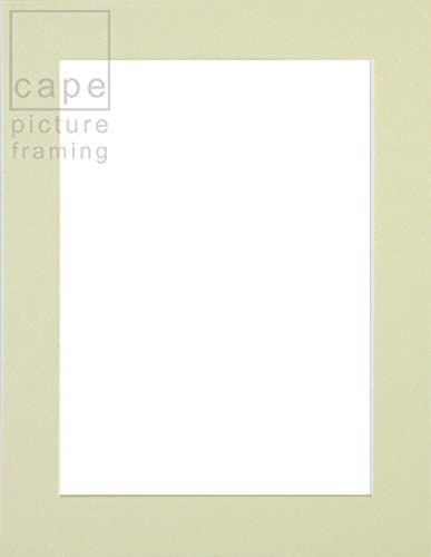 Picture Mounts, Pack of 1 (single), Choice of Size & Colour [16 x 12 to fit A4 or 12x8, Ivory/Cream]