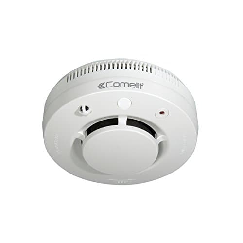 Comelit 30009001 C of Photoelectric Smoke and Heat and Ceiling Radio Sensor, C Series