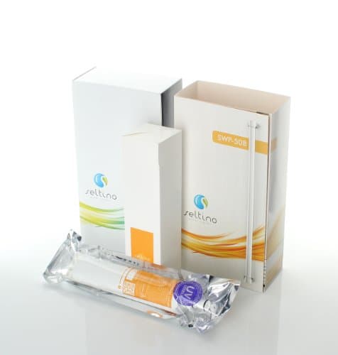 Seltino SWP-508 - water filter for Whirlpool, Ariston, Smeg, Bauknecht refrigerator. Replacement for SBS002, 4396508