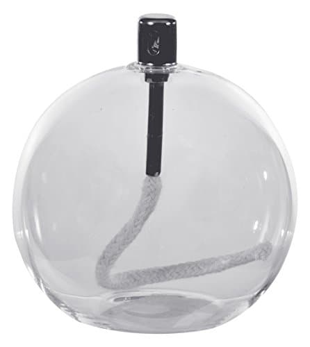 White Dino, Ball, Metal and Glass Oil, transparente Bulb (Clear), 15 x 15 x 16 cm