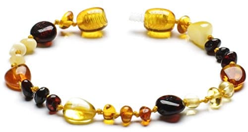 Baltic Amber Bracelet Anklet, Sizes from 13 to 20cm
