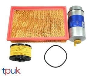 Transit Parts UK TPUK-1527 Van Oil and Air and Fuel Diesel Filter Service Kit