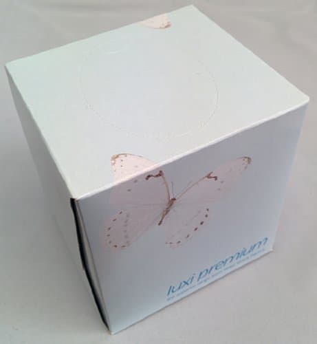 Luxury White 2 Ply Cube Tissues (100 sheets)