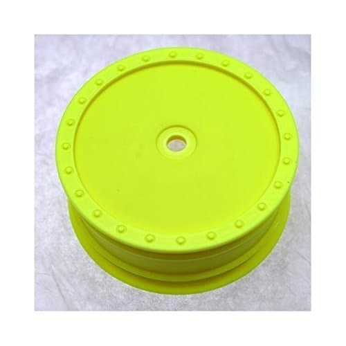 DE Racing BBD4Y Buggy Wheels Fits Durango V3 Front - Yellow by DE Racing