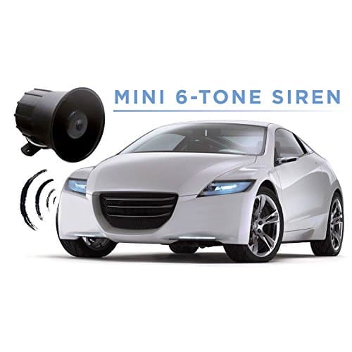 Siren 6 Tones Trumpet Small and Compact Extremely Powerful Car Anti-Theft Siren baltiko