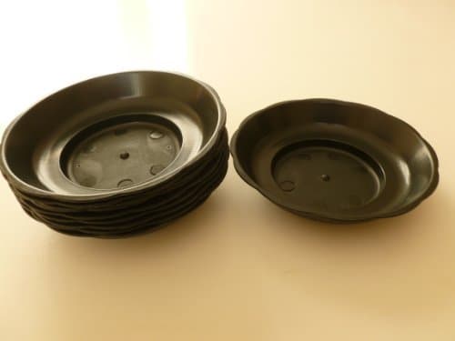 Pack of 10 Floral Bowls (Dark Green). Floral Arrangements / Wedding Displays