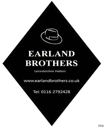 Earland Brothers Failsworth Failsworth Hats Alfie Melton newsboy Cap Peaky blinder Style Shelby Cap - Black