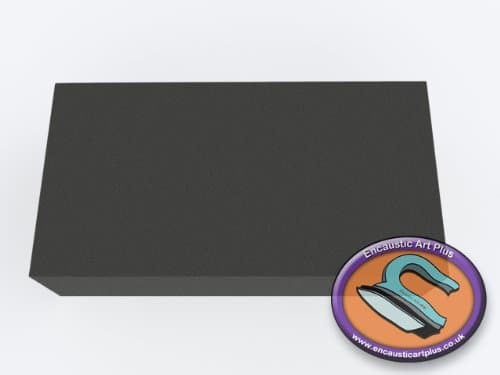 2 x Black (15) Wax Block (Approx. Size 11 X 24 X 42 mm Each Block)