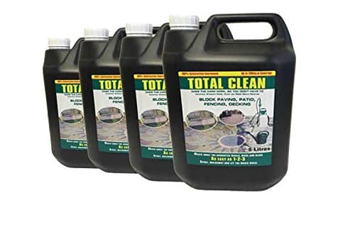 Mould Paving Slabs Brick Stone Decking Moss Killer Drive Cleaner Magic 4 x 5 Litres