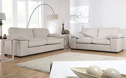 SALE Premium Top Quality Kansas Fabric Sofa Suite, Luxury Lounge Couche sets settee Couche mocha-mink Express Home Delivery (2 seater, Mocha)