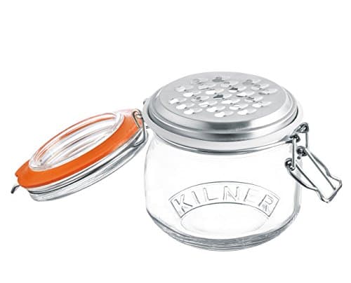 Kilner - Grater with Storage Jar 0.5 Litres Airtight / Cheese Grater (0025.841)