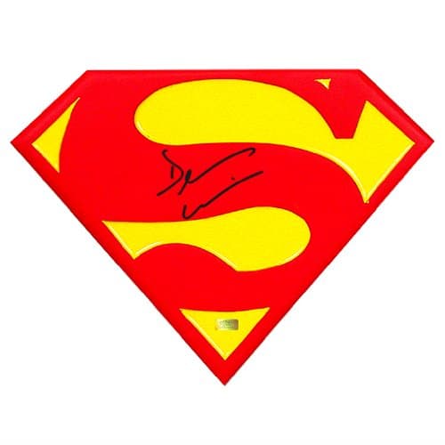 Dean Cain Autographed Superman Emblem