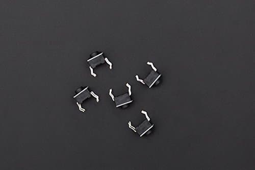 pzsmocn Miniature Single Pole Single Throw Perfect As a Tactile Reset Switch. Mounts Directly Into Standard Bread Boards Also Prototype Shield. Rated Up to 50mA.