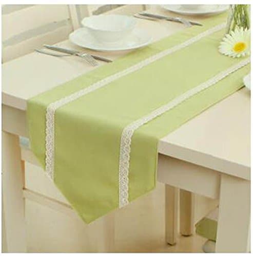 Table Runners Cloth Table Runner Tablecloth Cloth Bed Flag Tablecloth Table Runner Coffee Table Flag European Style Solid Color Table Runner Lace Table Cloth   Cover Member   Tablecloth ( Color : A , Size : XXL )
