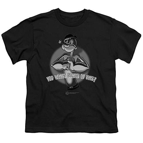 Popeye The Sailor Man Animated Cartoon Character Somes Of This Big Boys T-Shirt