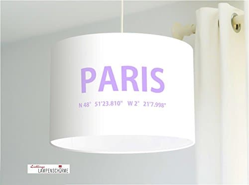 Lampshade - Paris - 35cm - Custom color and size on request