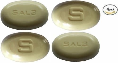 Sulfur Suds Combo pack - 2 bars SAL3 Soap &amp; 2 bars Original 10% Sulfur Soap by SAL3