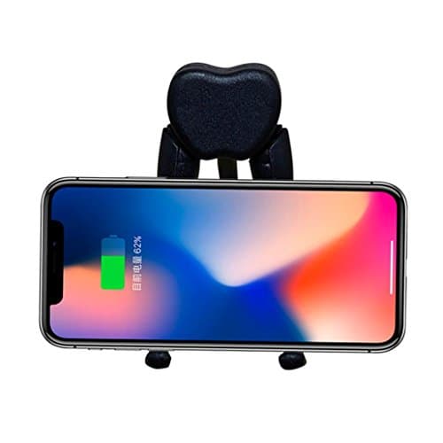 Diadia Cell Phone Stand, iPad Mini Stand, Universal Stand Holder Dock, Cradle, Charging Dock for all Smartphone, iPhone X/8 Plus, Note8, Switch &amp; Kindle Reading, Facetime &amp; Live Stream (Black)
