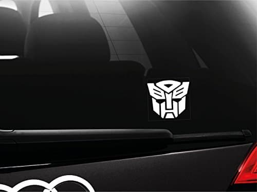 Transformers Retro Logo Car Bumper Window Sticker