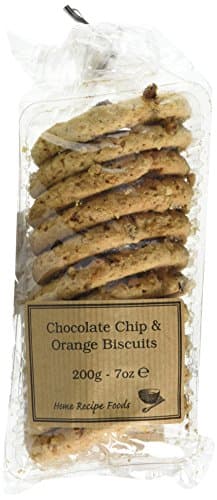 Home Recipe Chocolate Chip and Orange Biscuits 200 g (Pack of 12)