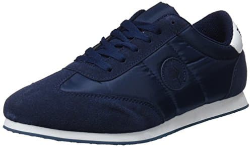 El Flamenco Men’s Zapatos Deporte De Botin Malla Azul Fitness Shoes, Blue (Marino 1), 9 UK