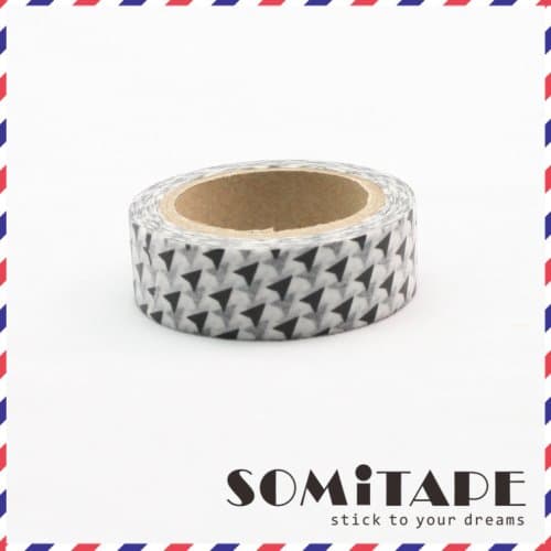 Small Black Arrows Washi Tape, Craft Decorative Tape