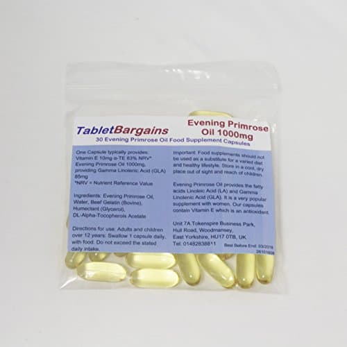 Tablet Bargains Evening Primrose Oil 1000mg - 30 Capsules