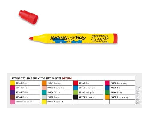 Neon Fabric Paint Pen, Fabric Pen Javana Fabric Paint Neon Pink