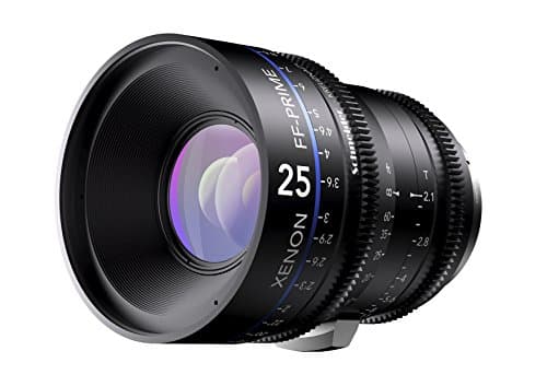 Schneider Kreuznach 1079427 Cine Lens "FF Prime T2.1/25 mm, Canon/M Black