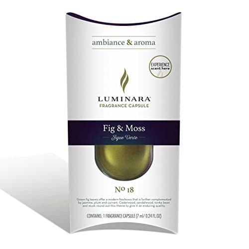Luminara Fragrance Pod for Fragrance Diffusing Living Flame Candle | Fig &amp; Moss