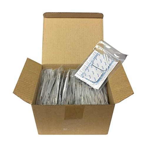 200 Disposable Electrodes 50x50cm . Fits all tens ems machines with 2 mm banana connections