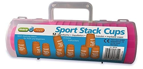 Maro-toys Speed Stack Cup Set in Carrying Case (12-Piece)