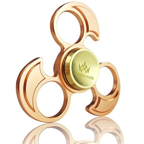 TUOKing Tri-Spinner Fidget Gyro Hand Spinner Toy EDC Metal Material Fidger Stress Relief for Antism and ADHD