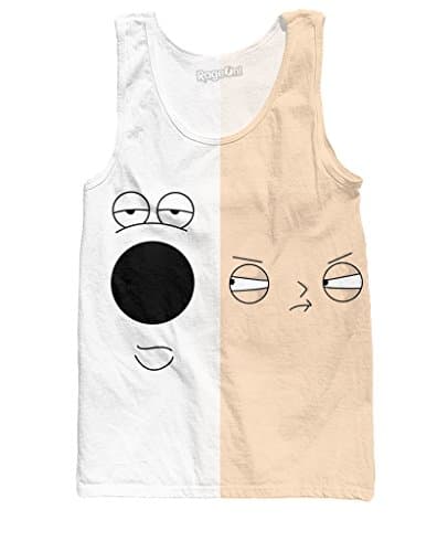 Rageon Men's Brewie Griffin Tank Top XL Multi