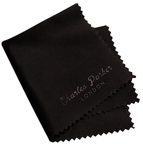 Genuine Microfiber Cleaning Cloths Specifically Designed for Cleaning iPads, Smartphones, Tablets, Sunglasses, Smart TVs and Laptops (15cm by 15cm (single cloth), Black)
