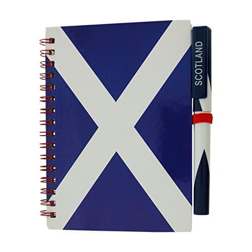 Scotland Design hard Cover Notepad &amp; Pen Souvenir/Memento SC1395