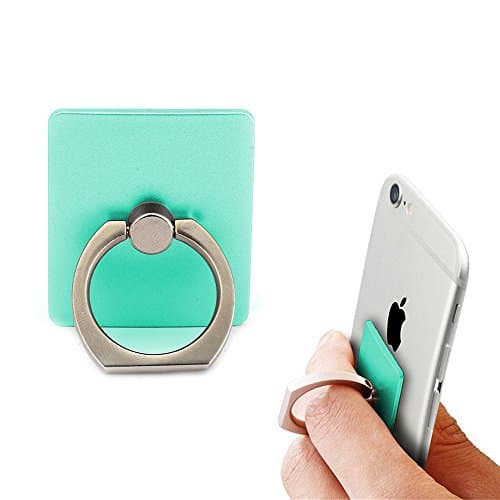 ECVILLA Phone Stand, Luxury Universal Phone Stand,Multi-Angle Portable Stand,360 Rotation 3D Aluminium Alloy Ring Grip/Phone Holder for iPhone 6 6s 7 7plus Samsung LG HTC NOKIA ect (Blue)