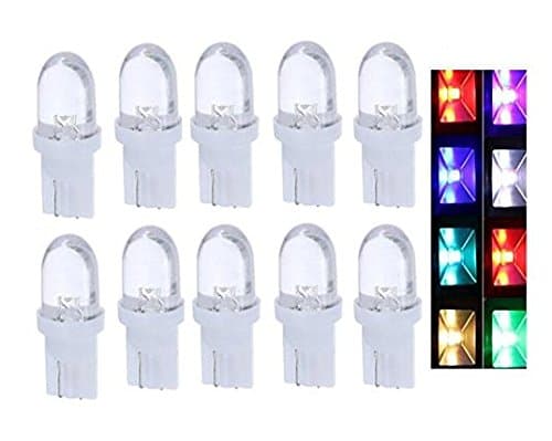 Sazuitou 10X 501 | W5W | T10 Sidelight Bulbs Backup Reverse Lights , 12 V, 5 W Warmwarm,2700K