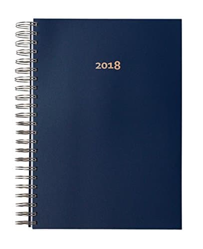 2025 The BIG One – BLUE- Daily Planner & Desk Calendar | Spiral-Bound A4 Page-a-Day Diary | 400 Pages | Made in Germany | edition cumulus©